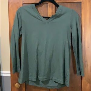 Loft Tie Back V-Neck Tee